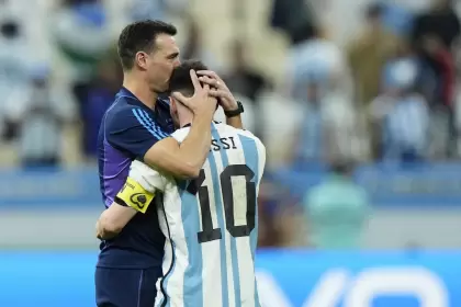 Scaloni se refirió al futuro de Messi en la Selección Argentina