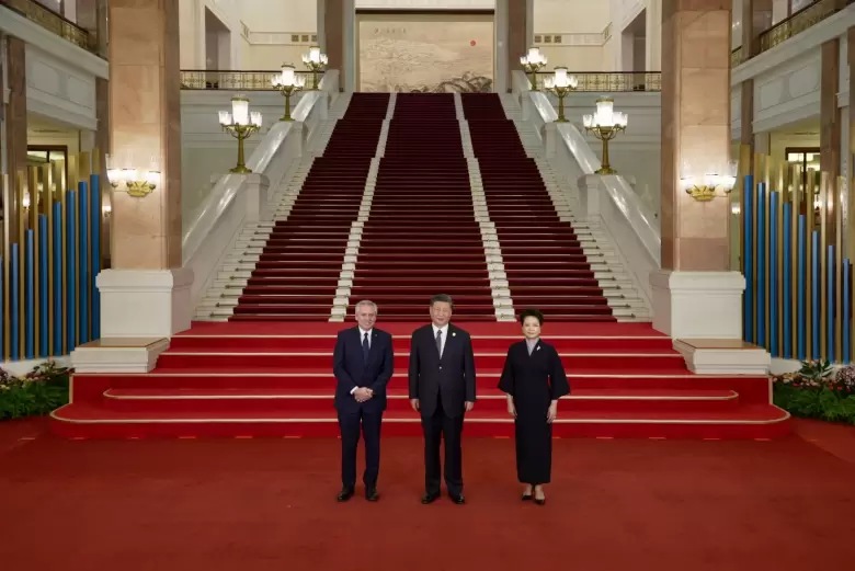 El presidente Alberto Fernndez, tuvo este martes el evento ms importante de su viaje a China: el Foro de la Franja y la Ruta.