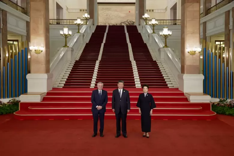 El presidente Alberto Fernández, tuvo este martes el evento más importante de su viaje a China: el Foro de la Franja y la Ruta.