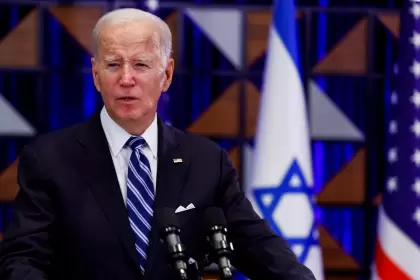 Biden apoy a Israel , pero le pidi que respete la ley internacional