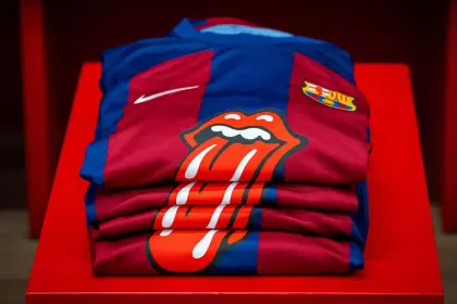 El logotipo de la mtica banda estar presente en la camiseta del Barcelona