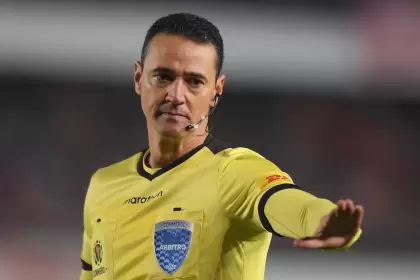 Roldán es el árbitro con más partidos en la Copa Libertadores