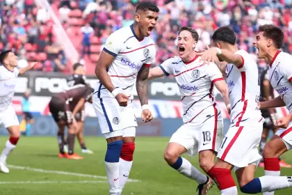 El colombiano Rafael Pérez anotó el gol de la victoria de San Lorenzo ante Platense en la pasada Liga Profesional