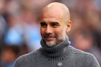 Guardiola es el actual entrenador del Manchester City