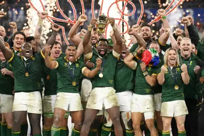 Mundial de Rugby: Sudáfrica campeón, Los Pumas cuartos