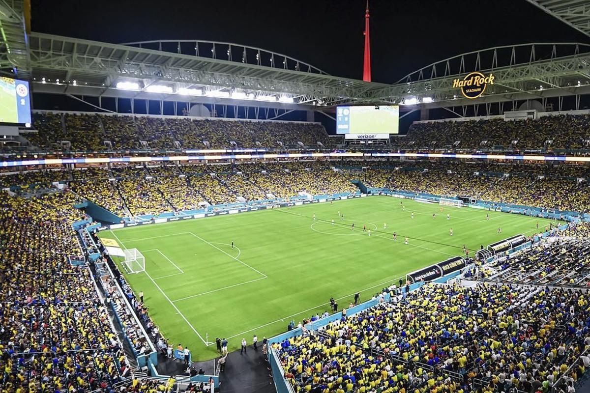 Así es el Hard Rock Stadium donde se jugará la final de la Copa América