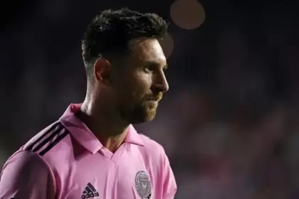 Messi solo pudo disputar seis encuentros de la temporada regular de la MLS por culpa de una lesin muscular