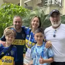 "Esto es Boca": Pampita le consigui entradas a un nio que se hizo viral