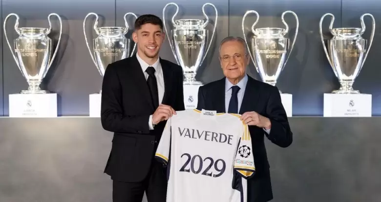 Valverde extendió su contrato con Real Madrid hasta junio de 2029