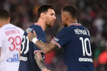 Messi usó la camiseta número 30 en el PSG porque la 10 la llevaba Neymar