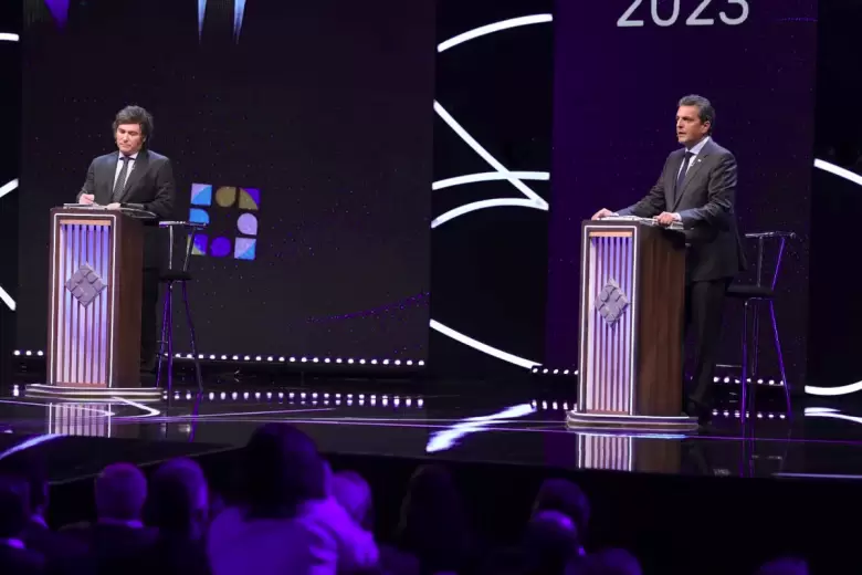massa milei debate