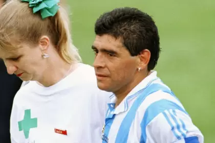 Maradona dio doping positivo en el Mundial de los Estados Unidos en 1994