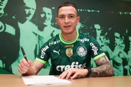 Moreno firm hasta diciembre de 2028 y llegar al Palmeiras en 2024