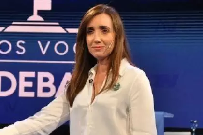 Victoria Villarruel, la candidata a la vicepresidencia por La Libertad Avanza.