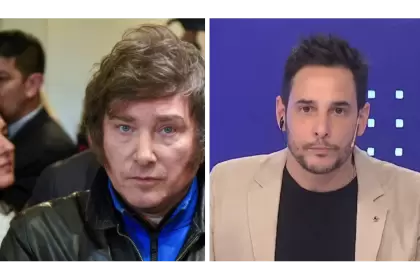 "Javier Milei es....", dijo el periodista.