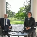 Terminó la reunión entre Alberto Fernández y Javier Milei en Olivos: fue "amable, respetuosa e institucional"