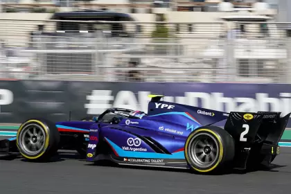 Franco Colapinto clasificó por primera vez en la Fórmula 2