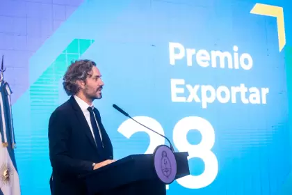Santiago Cafiero advierte que \'si el mercado interno se seca, no hay exportaciones\'
