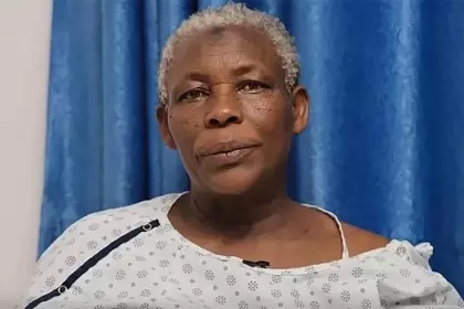 Safina Namukwaya calificó de un "milagro" al nacimiento de sus gemelos.
