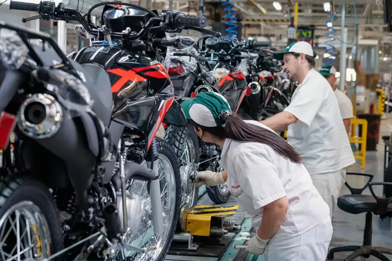 Actualmente se fabrican ocho modelos de motos en la planta de Campana.