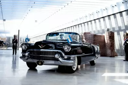 El Cadillac presidencial adquirido en 1955.