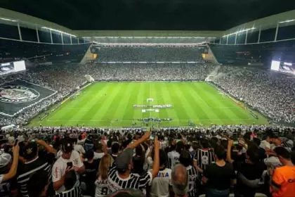 El estadio del Corinthians cuenta con una capacidad para 49.205 espectadores