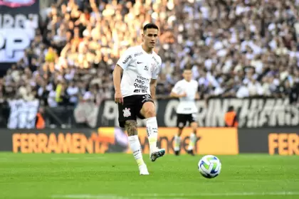 Matías Rojas, durante su breve paso por Corinthians