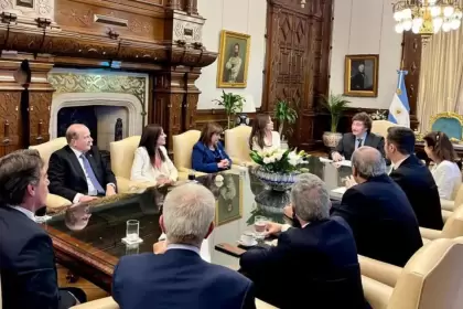 Los ministros del gobierno de Javier Milei.