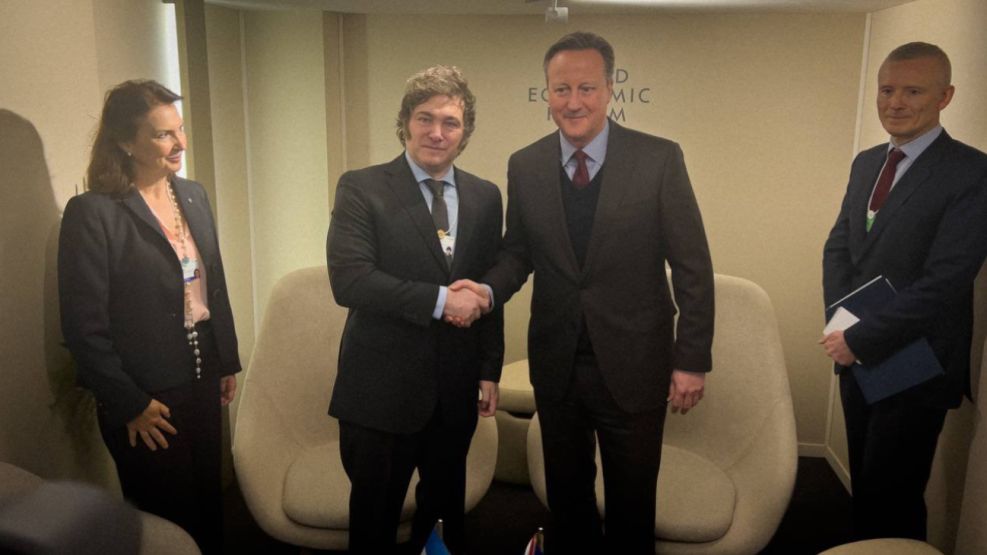 Javier Milei se reunió con la reina de Países Bajos, el canciller de Reino Unido y la directora ejecutiva del FMI