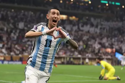 Di María tiene un ángel especial para las finales: marcó cuatro goles en finales con la Selección Argentina (Beijing, Maracaná, Wembley y Lusail)