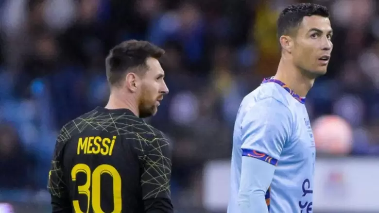 Lionel Messi y Cristiano Ronaldo