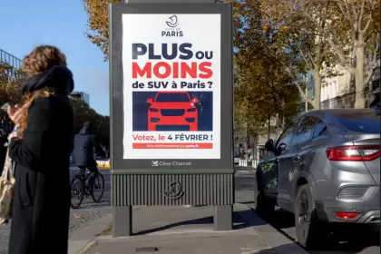 París: un referéndum castiga duramente a los dueños de SUV y autos grandes