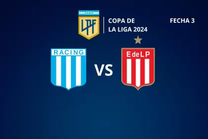 Racing vs. Estudiantes de La Plata disputarn la tercera fecha de la Copa de la Liga Profesional 2024