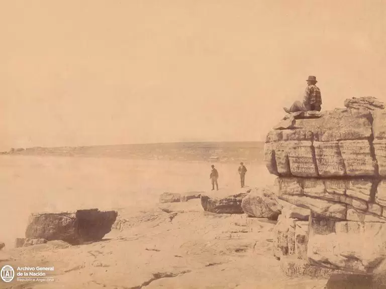 Playa de los ingleses, 1900.