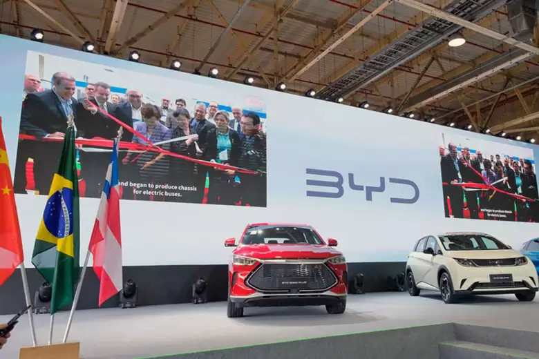 La china BYD se qued con una planta que era de Ford y har modelos elctricos.