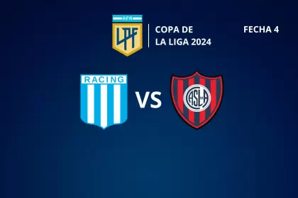 Racing vs. San Lorenzo disputarán la cuarta fecha de la Copa de la Liga Profesional 2024