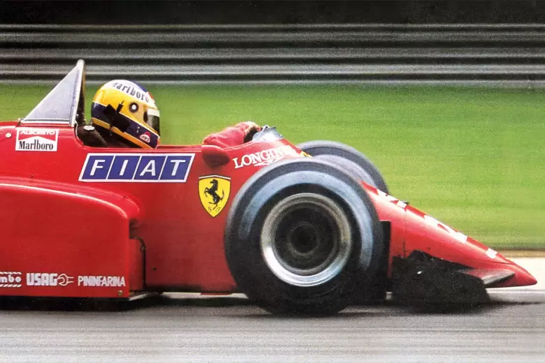 Philip Morris, duea de Marlboro, logr poner su logo en las Ferrari en la temporada 1984.