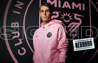Inter Miami presentó a Federico Redondo como nuevo refuerzo