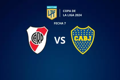 River vs. Boca disputarn la sptima fecha de la Copa de la Liga Profesional 2024