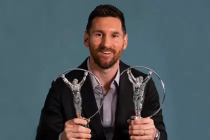 Messi es el único futbolista de la historia en ganar el Premio Laureus al mejor deportista del año