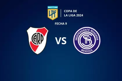 River vs. Independiente Rivadavia disputarn la novena fecha de la Copa de la Liga Profesional 2024