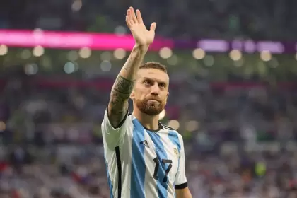 "Papu" Gmez fue parte del plantel argentino en Qatar 2022