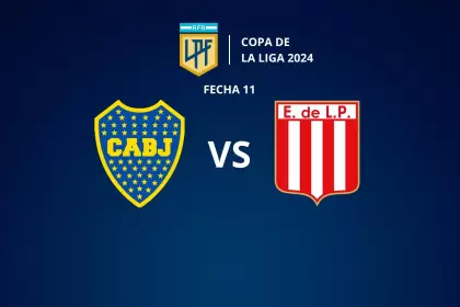 Boca vs. Estudiantes de La Plata disputarn la decimoprimera fecha de la Copa de la Liga Profesional 2024