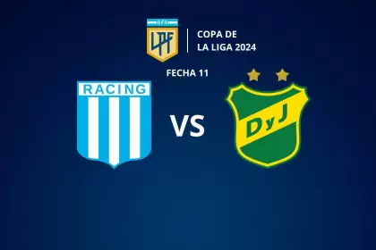 Racing vs. Defensa y Justicia disputarn la decimoprimera fecha de la Copa de la Liga Profesional 2024