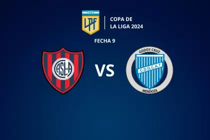 San Lorenzo vs. Godoy Cruz disputarn la novena fecha de la Copa de la Liga Profesional 2024