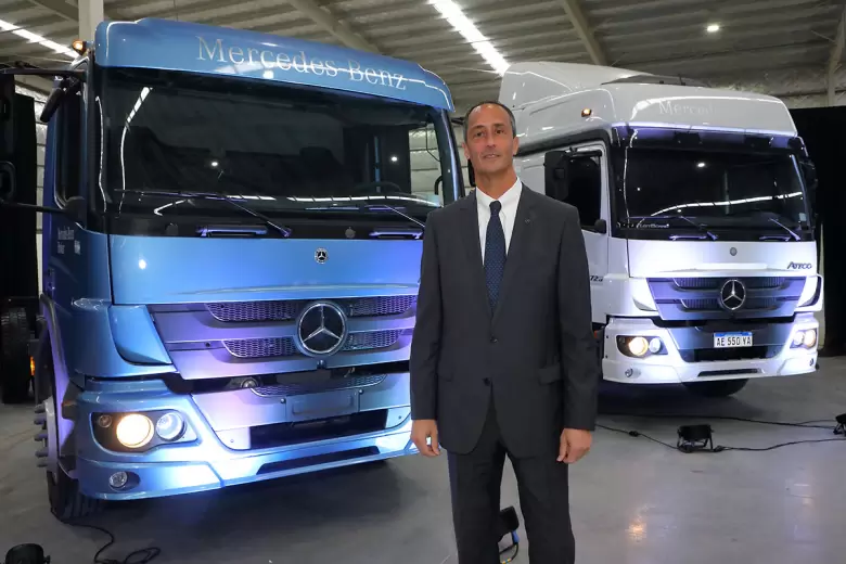 Ral Barcesat, CEO de Mercedes-Benz Camiones y Buses Argentina.
