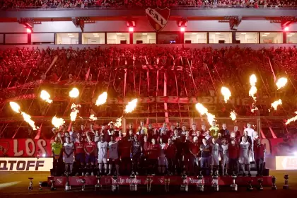Independiente celebr la Noche del Rey en el Libertadores de Amrica-Ricardo Enrique Bochini