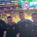 La Seleccin Argentina fue a ver a los Lakers en la NBA: el pedido de Scaloni a Aimar en las afueras del estadio