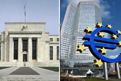 Las polticas monetarias de la Fed y del BCE podran transitar por diferentes carriles en los prximos meses.
