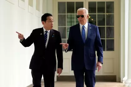 Con la mira puesta en China, Biden recibi a Kishida